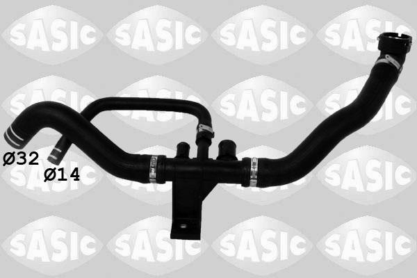 Sasic 3400206 - Шланг радиатора parts5.com