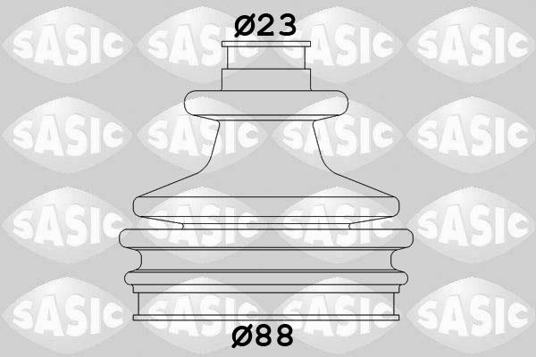 Sasic 2933803 - Пыльник, приводной вал parts5.com