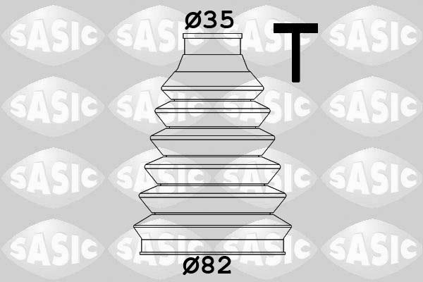 Sasic 2933313 - Пыльник, приводной вал parts5.com