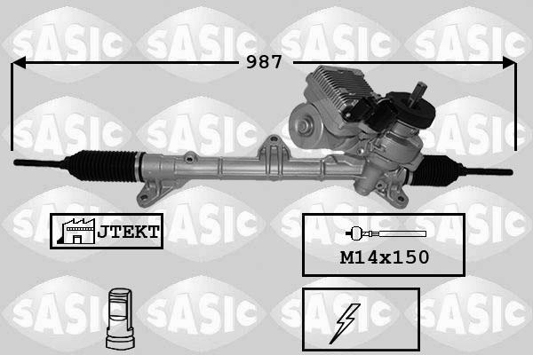 Sasic 7176064 - Рулевой механизм, рейка parts5.com