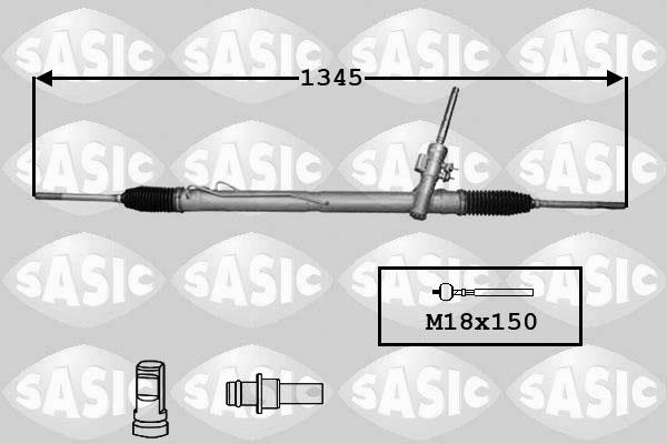 Sasic 7176060 - Рулевой механизм, рейка parts5.com