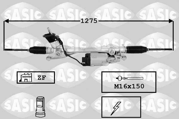 Sasic 7176063 - Рулевой механизм, рейка parts5.com