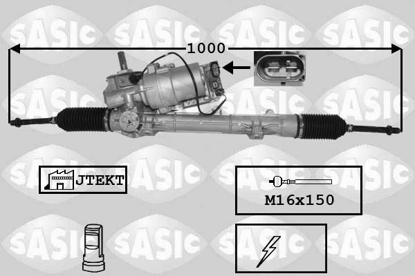 Sasic 7170058 - Рулевой механизм, рейка parts5.com