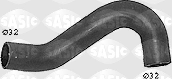 Sasic SWH6800 - Шланг радиатора parts5.com