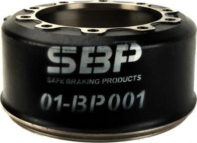SBP 01-BP001 - Tambor de freno parts5.com