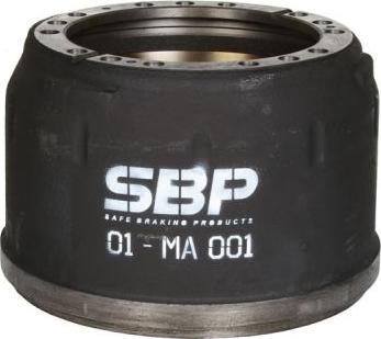 SBP 01-MA001 - Tambor de freno parts5.com