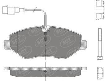 INTERBRAKE DP41597 - Тормозные колодки, дисковые, комплект parts5.com