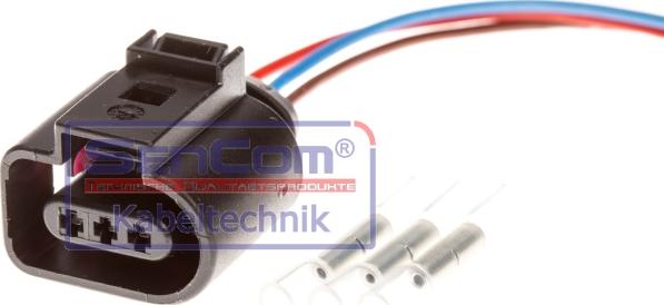 SenCom 151200 - Ремкомплект кабеля, датчик - система помощи при парковке parts5.com