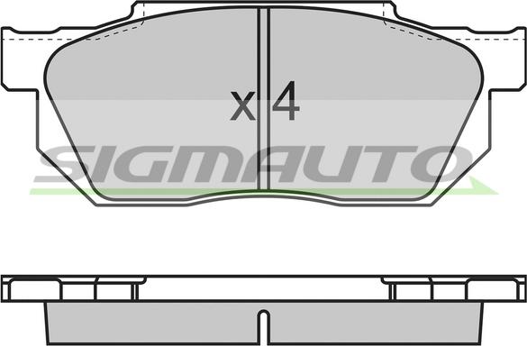 BETTAPARTS BDP2632 - Тормозные колодки, дисковые, комплект parts5.com