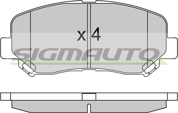 Valeo 302507 - Тормозные колодки, дисковые, комплект parts5.com