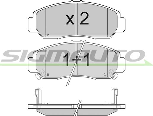 Remsa 0747.02 - Тормозные колодки, дисковые, комплект parts5.com