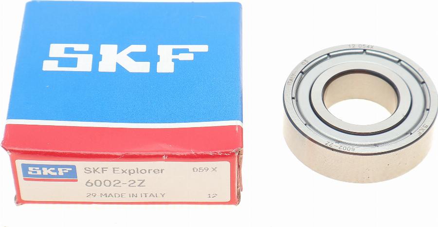 SKF 60022Z - Центрирующий опорный подшипник, система сцепления parts5.com