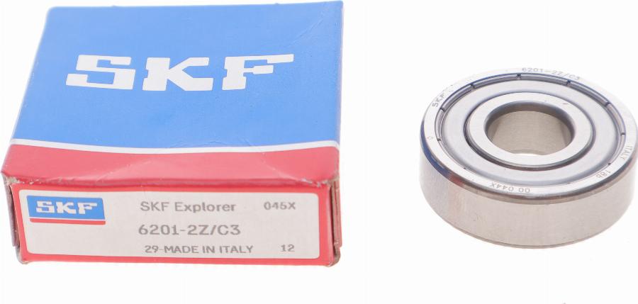 SKF 62012ZC3 - Подшипник контактного кольца, генератор parts5.com