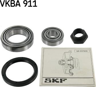 SKF VKBA 911 - Комплект подшипника ступицы колеса parts5.com