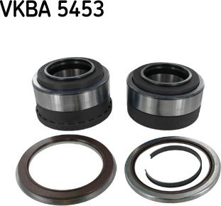 SKF VKBA 5453 - Комплект подшипника ступицы колеса parts5.com