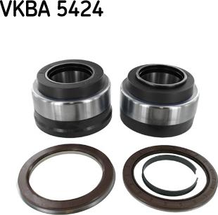 SKF VKBA 5424 - Комплект подшипника ступицы колеса parts5.com