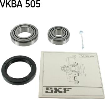 SKF VKBA 505 - Wheel hub, bearing Kit parts5.com