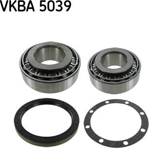 SKF VKBA 5039 - Комплект подшипника ступицы колеса parts5.com