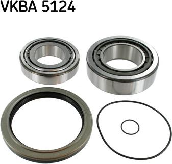 SKF VKBA 5124 - Комплект подшипника ступицы колеса parts5.com