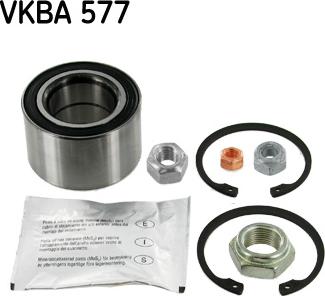 SKF VKBA 577 - Комплект подшипника ступицы колеса parts5.com