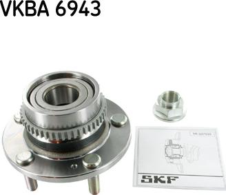 SKF VKBA 6943 - Ступица колеса, поворотный кулак parts5.com