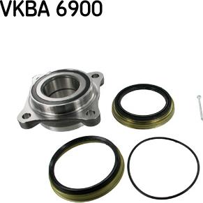 SKF VKBA 6900 - Комплект подшипника ступицы колеса parts5.com