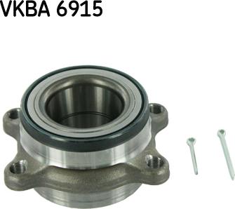SKF VKBA 6915 - Комплект подшипника ступицы колеса parts5.com