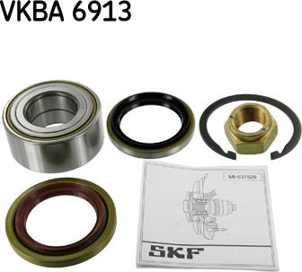 SKF VKBA 6913 - Комплект подшипника ступицы колеса parts5.com