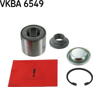 SKF VKBA 6549 - Комплект подшипника ступицы колеса parts5.com