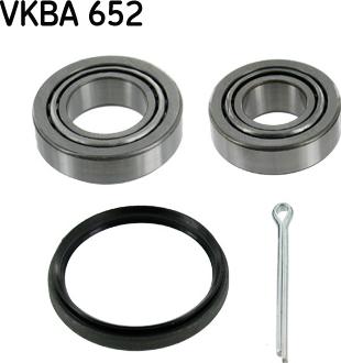 SKF VKBA 652 - Wheel hub, bearing Kit parts5.com