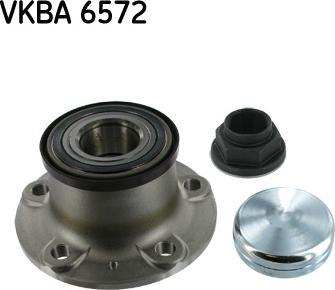 SKF VKBA 6572 - Комплект подшипника ступицы колеса parts5.com