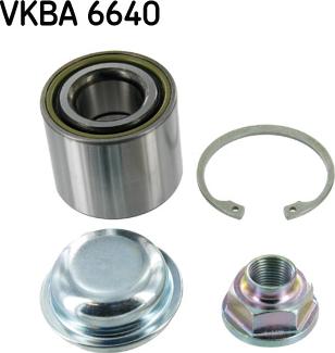 SKF VKBA 6640 - Комплект подшипника ступицы колеса parts5.com