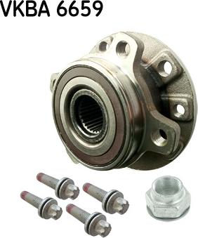 SKF VKBA 6659 - Комплект подшипника ступицы колеса parts5.com