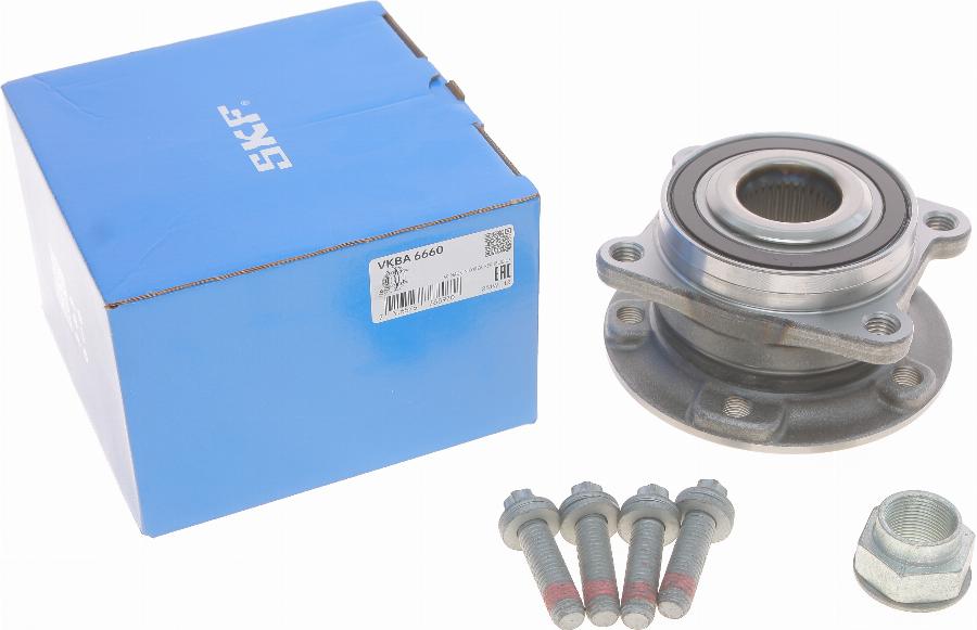 SKF VKBA 6660 - Комплект подшипника ступицы колеса parts5.com