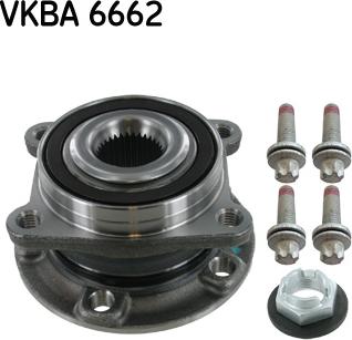 SKF VKBA 6662 - Комплект подшипника ступицы колеса parts5.com
