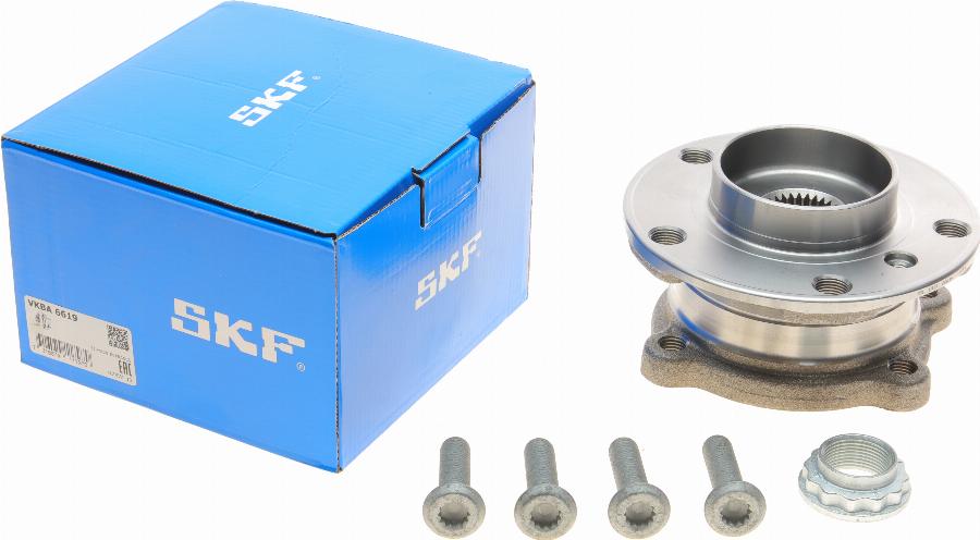 SKF VKBA 6619 - Комплект подшипника ступицы колеса parts5.com