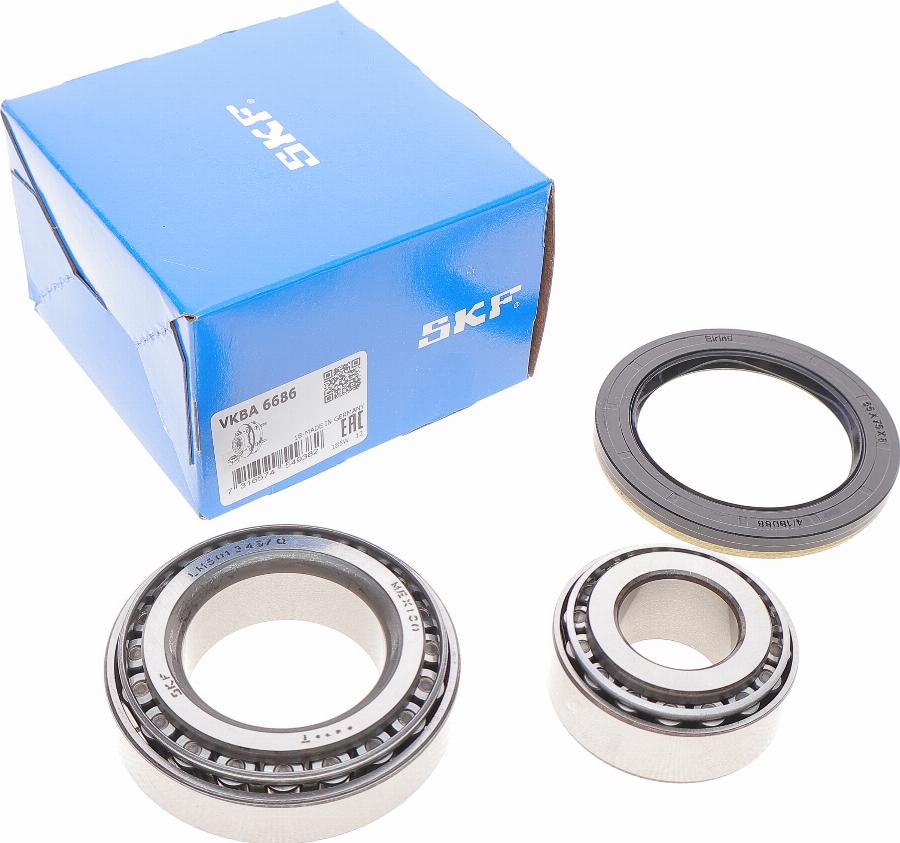 SKF VKBA 6686 - Комплект подшипника ступицы колеса parts5.com