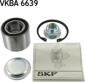 SKF VKBA 6639 - Комплект подшипника ступицы колеса parts5.com