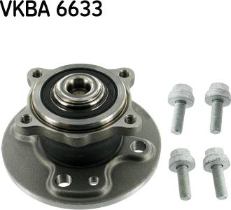 SKF VKBA 6633 - Комплект подшипника ступицы колеса parts5.com