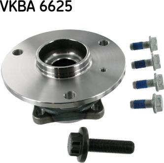 SKF VKBA 6625 - Комплект подшипника ступицы колеса parts5.com