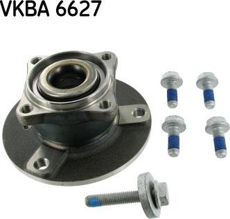 SKF VKBA 6627 - Комплект подшипника ступицы колеса parts5.com
