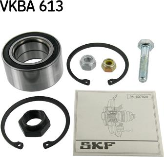 SKF VKBA 613 - Комплект подшипника ступицы колеса parts5.com