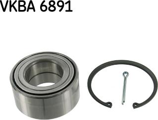 SKF VKBA 6891 - Комплект подшипника ступицы колеса parts5.com