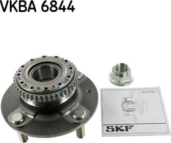 SKF VKBA 6844 - Ступица колеса, поворотный кулак parts5.com