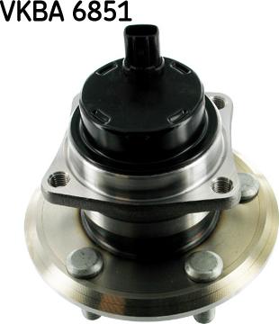 SKF VKBA 6851 - Комплект подшипника ступицы колеса parts5.com