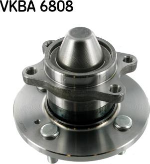 SKF VKBA 6808 - Комплект подшипника ступицы колеса parts5.com