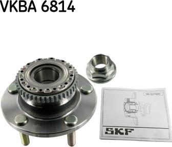 SKF VKBA 6814 - Ступица колеса, поворотный кулак parts5.com