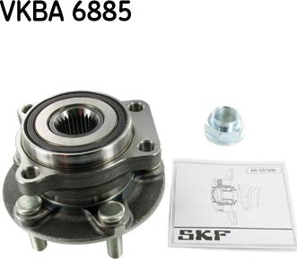 SKF VKBA 6885 - Комплект подшипника ступицы колеса parts5.com