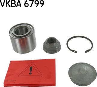 SKF VKBA 6799 - Комплект подшипника ступицы колеса parts5.com