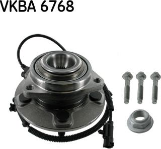 SKF VKBA 6768 - Комплект подшипника ступицы колеса parts5.com